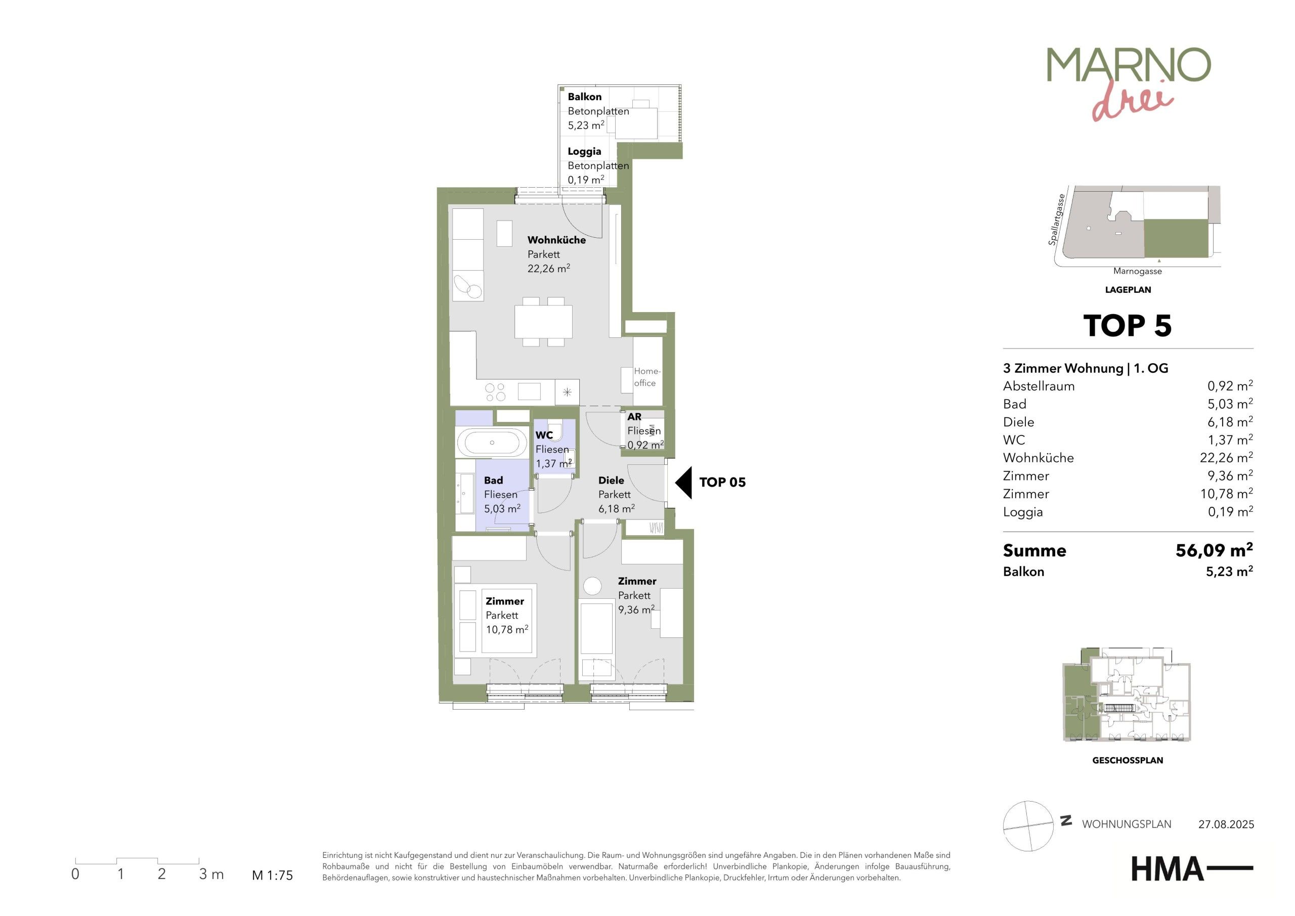 Grundriss von Top-05