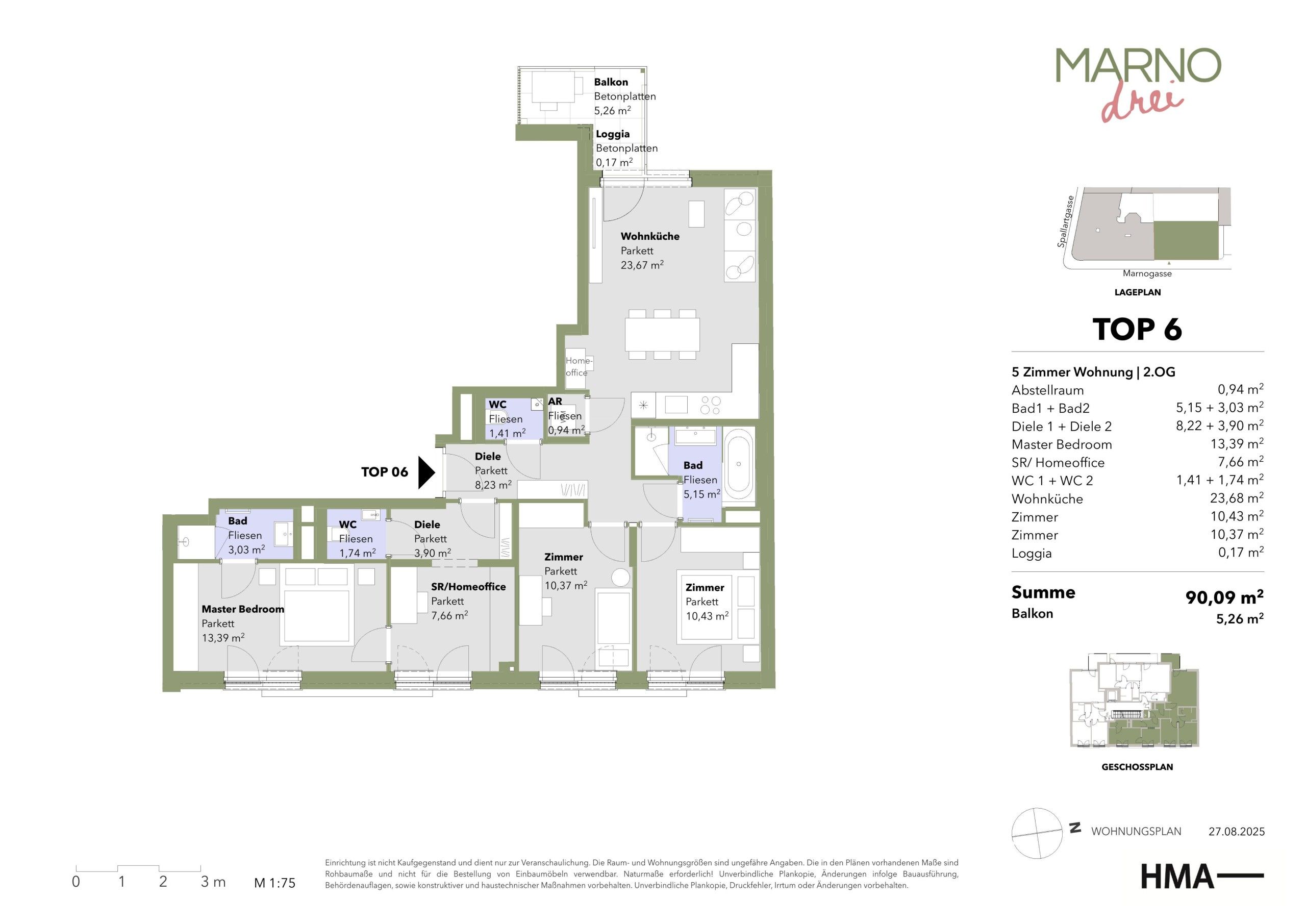 Grundriss von Top-06
